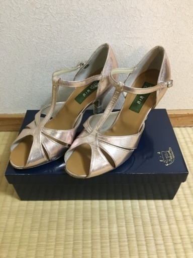 【値下げ】社交ダンスシューズ(ほぼ新品)