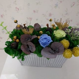 今月のレッスンは高原風のアレンジ