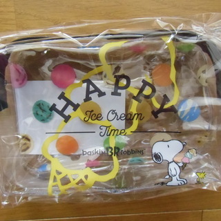 スヌーピー クリアポーチ・ケース＊新品❷