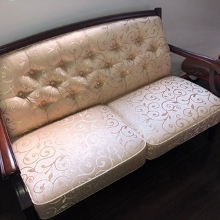 クリスマス大幅値下げ アンティークソファ 3万→2万