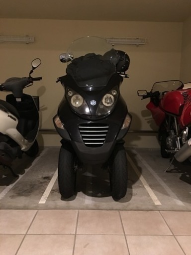 ピアジオ  mp3  希少  格安  新品バッテリー付