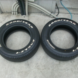 ☆GOODYEAR EAGLE #1 NASCAR 215/65R16 109/107R 2本セット・グッドイヤーナスカー・ホワイトレター☆