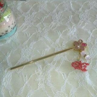 ハンドメイド　かんざし