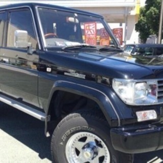 ⭐︎希少 78プラド 3000cc 2インチリフトアップ社外製ホイール⭐︎熊本発の画像