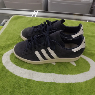 値下げ！アディダス adidas Originals  復刻版 キャンパス 80s レザースニーカー ヴィンテージ 25cm 　西岡店の画像