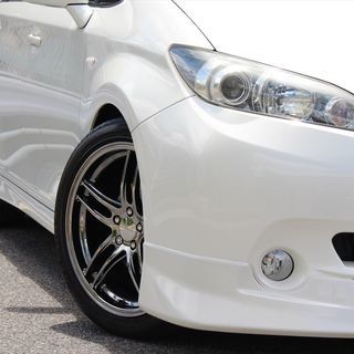 【車検２年付】トヨタ ウィッシュ 1.8 S モデリスタエアロ/社外アルミ/ナビ☆自社ローン・オートローン全国対応の画像