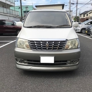 広々☆キャンプにも☆グランドハイエース☆フルセグ・ETC・ヘッドレストモニター・車検31.3の画像