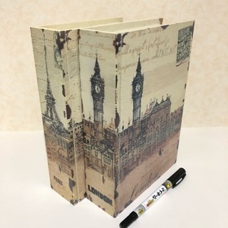 本型収納 2つで20円の画像