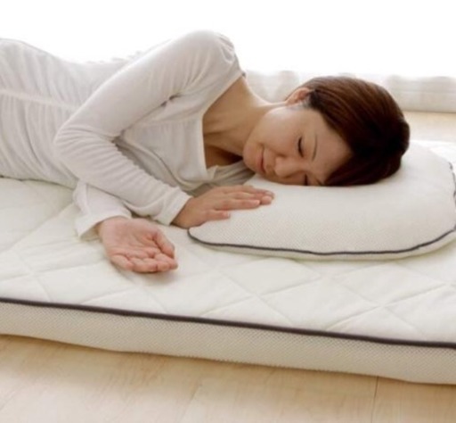 アイリスオーヤマ エアリーマットレス 高反発 三つ折り 通気性 洗える 抗菌防臭 シングル ホワイト MARS-S