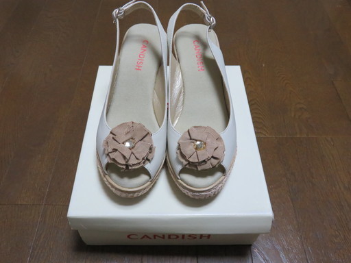 CANDISH ウェッジサンダル L