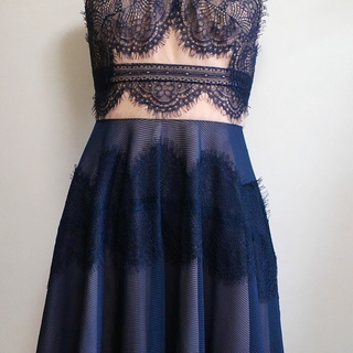 有名人愛用超高級ブランドTHREE FLOORの繊細レースワンピ♡