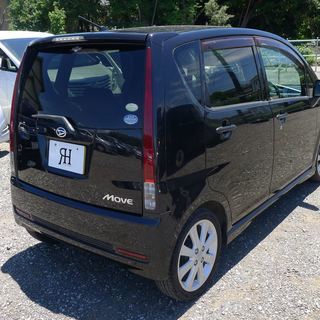 人気の軽自動車！！！ムーブカスタムRS！！！社外HDDナビ＊地デジ＊DVD＊スマートキー＊ターボ＊HIDの画像