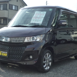 H23　スズキ　パレットSW　リミテッド　霧島市　O様　車検2年　ナビ　HID　タイヤ4本新品　片側電動スライドドアの画像