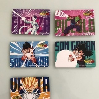 ドラゴンボールスクラッチのカード5枚セット