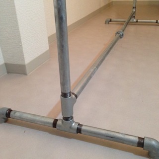 ガス管 ハンガーラック W150【美品】の画像