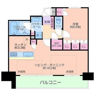 築浅中古マンション★リベールグラン中之島テラス★1LDK★ペット飼育可★の画像