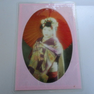 京舞妓 プロマイド ラミネートカード