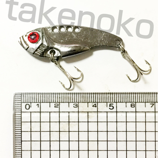 ■送料無料■メタルバイブ　5.5cm　11g　4色　4個セットの画像