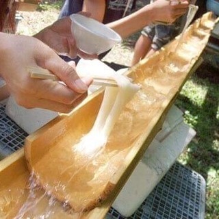 7月28日（土）みんなで流しそうめんやりましょう。夏祭りも同時開催！