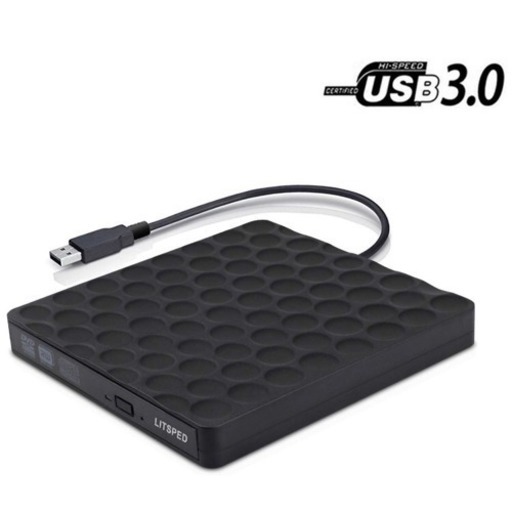 新品 DVDドライブ USB3.0