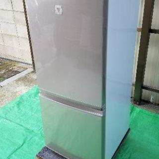 美品 SHARP プラズマクラスター 冷凍冷蔵庫 SJ-PD14Y-N 137L 2014年製の画像