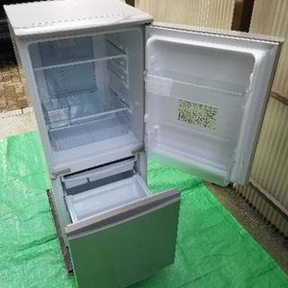 美品 SHARP プラズマクラスター 冷凍冷蔵庫 SJ-PD14Y-N 137L 2014年製の画像