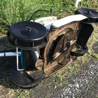 クボタ 自走 草刈機 GC−S500 中古品 エンジン始動OKです。の画像