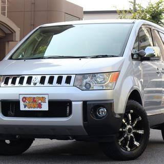 【車検２年付】 三菱 デリカD:5 2.4 エクシード II 特別仕様/社外ホイール/ナビ/ウッド☆自社ローン・オートローン全国対応の画像