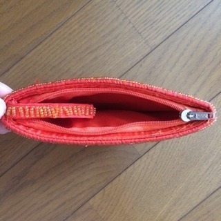 未使用 バリ ビーズポーチの画像