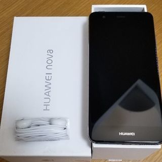 美品　HUAWEI novaチタニウムグレー