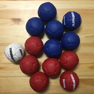 【値下げ！】ボッチャボールセット　オリンピック・パラリンピックに向けて！の画像