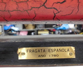 お値下げ！船の模型 FRAGATA ESPANOLA ANO 1780 オブジェ インテリア 飾りもの　西岡店の画像