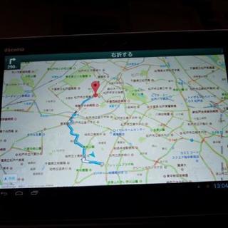 【お話し中】中古タブレットdtab01 カーナビ代わりやゲーム、動画視聴にオススメの画像