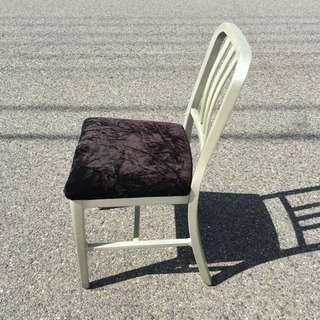 【大幅値下げ】GOODFORM社 ヴィンテージアルミチェア アメリカ軍チェアの画像