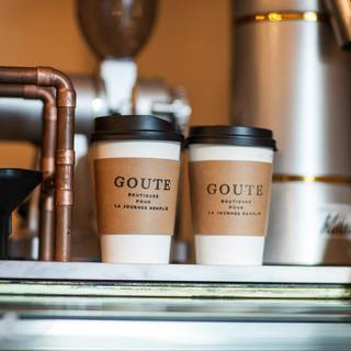 goute cafeカフェスタッフ募集。四ツ橋駅より徒歩３分！の画像