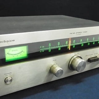 完動品テクニクス製FM/AMデッキレトロアンティーク昭和cafe