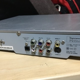 【DVDプレイヤー】[値下げ]ジャンク扱いの画像
