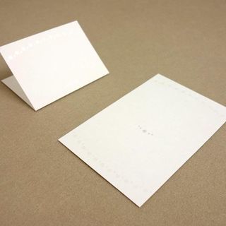 ブライダル結婚式準備　席札 二種類11枚/練習/予備の画像