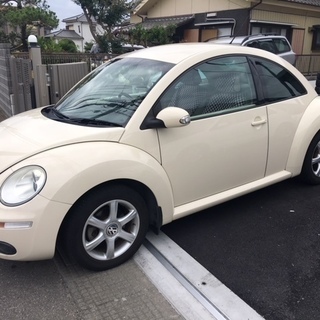 エアコン不良の為値引き 修理部品付き修理可能の方に　フォルクスワーゲン ニュービートル　プライムエディション　HDDナビ、地デジ、ETC の画像