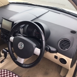 エアコン不良の為値引き 修理部品付き修理可能の方に　フォルクスワーゲン ニュービートル　プライムエディション　HDDナビ、地デジ、ETC の画像