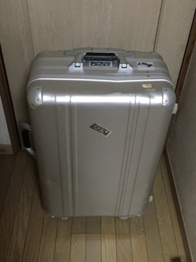 【格安】【中古】【ゼロハリ調】アルミスーツケース 中型