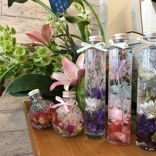 サンドアート ＆ ハーバリウム🌸 ワークショップの画像