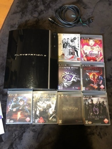 お譲り先決定【PS3 本体とソフト8本 コントローラなし】お譲りします