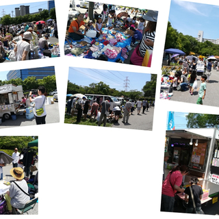 2018年8月開催　リサイクル＆手作りフリマ（青空アートバザール江戸川）の画像