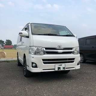 【商談中】お洒落なハイエースバン　スーパーGLの画像