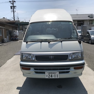トヨタ　ハイエース　ハイルーフ　キャンピングカー