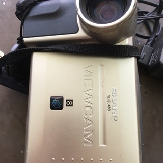 SHARP8ミリビューカムVL–EL480ジャンク品の画像