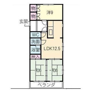 津島市　3LDK　中型犬・猫OK！最上階・角部屋！お値打ち家賃で...