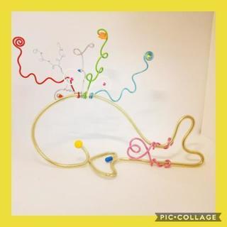 夏休みの子供向けワイヤークラフト