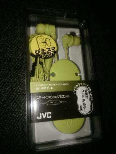 ★JVC スマホ対応リモコン付き 高音質イヤホンマイク(o・д・)新品